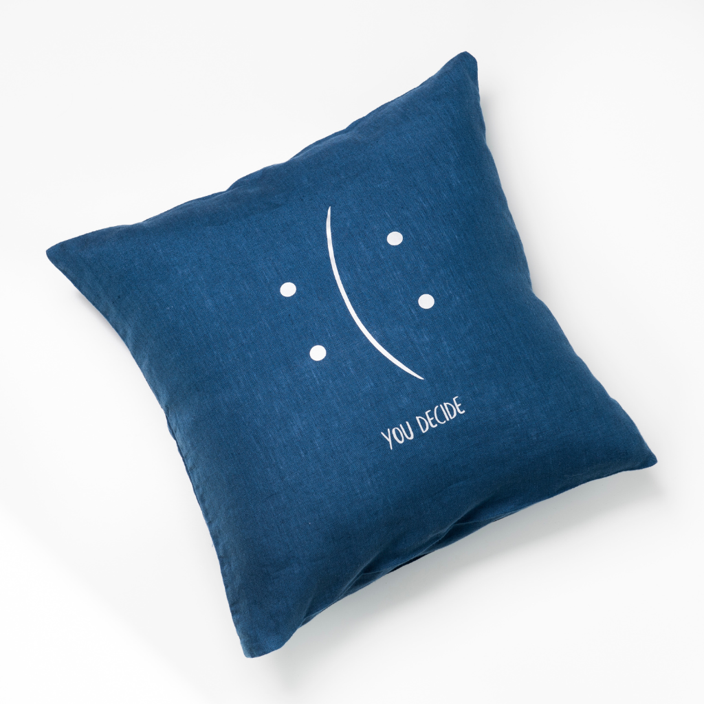 Coussin "YOU DECIDE"